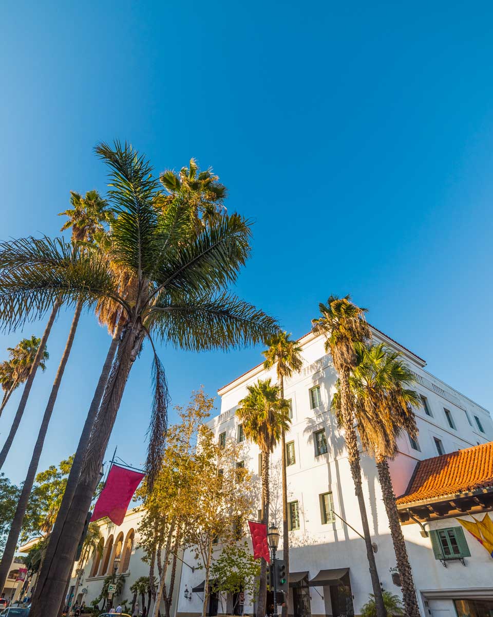 State Street in Santa Barbara California