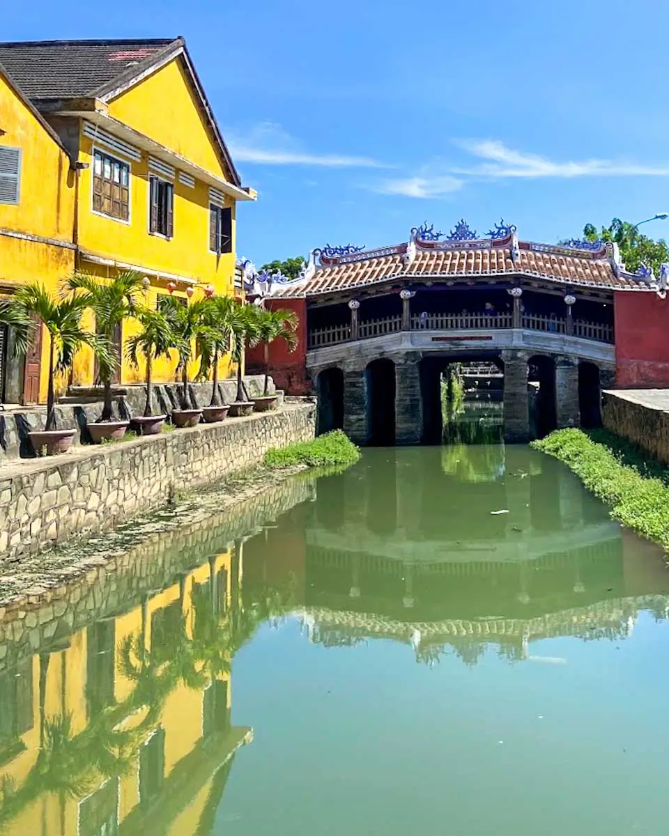The Japanese Bridge in Hoi An, Vietnam