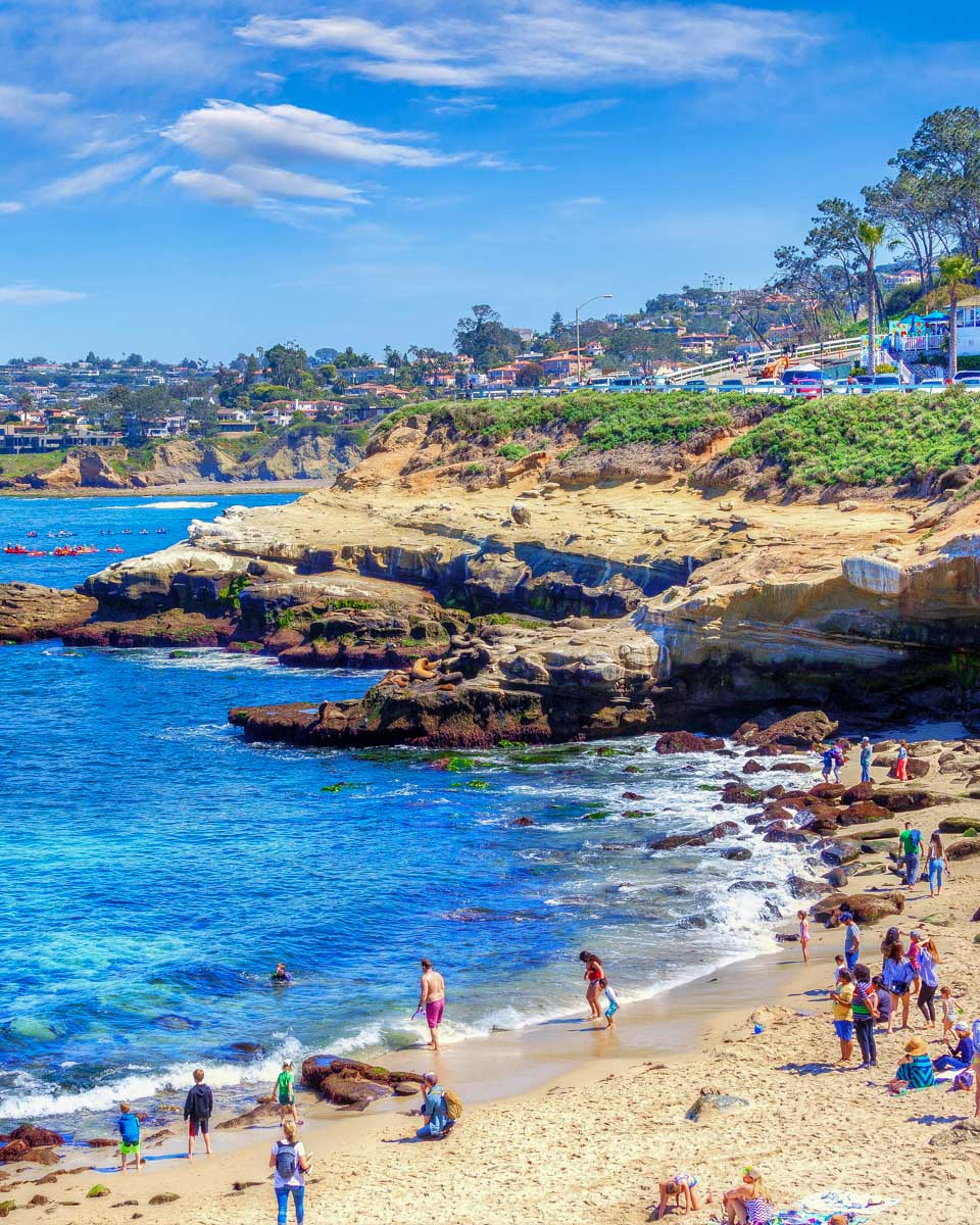 The La Jolla shoreline in San Diego California (2)