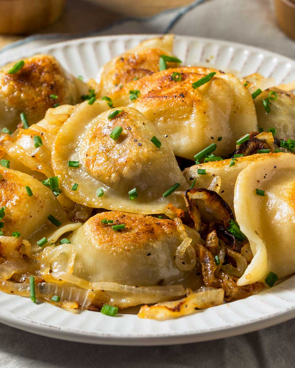pierogies-eaten on a food tour in Pittsburgh Pennsylvania