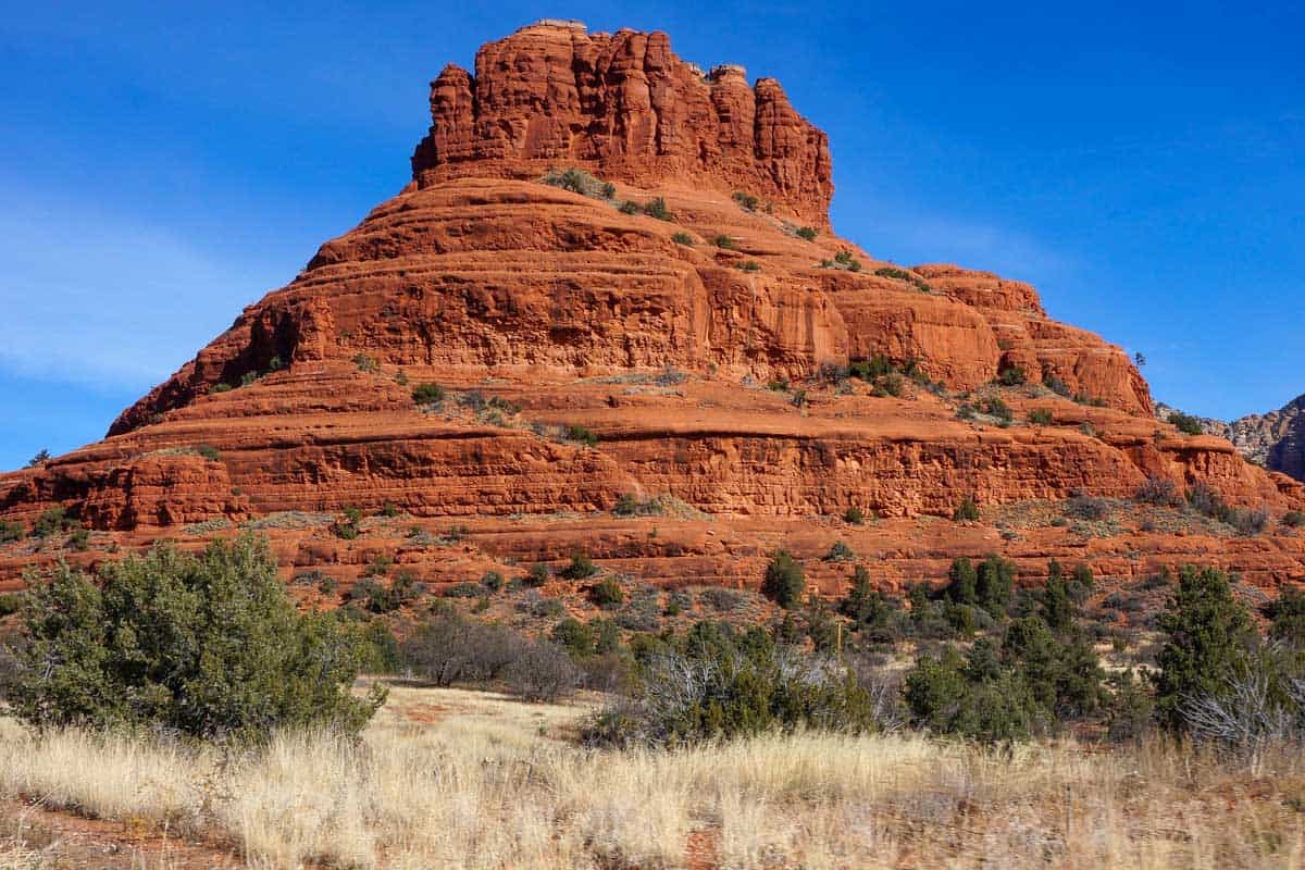 Bell Rock seen in Sedona on a day trip from Scottsdale Phoenix Arizona 1