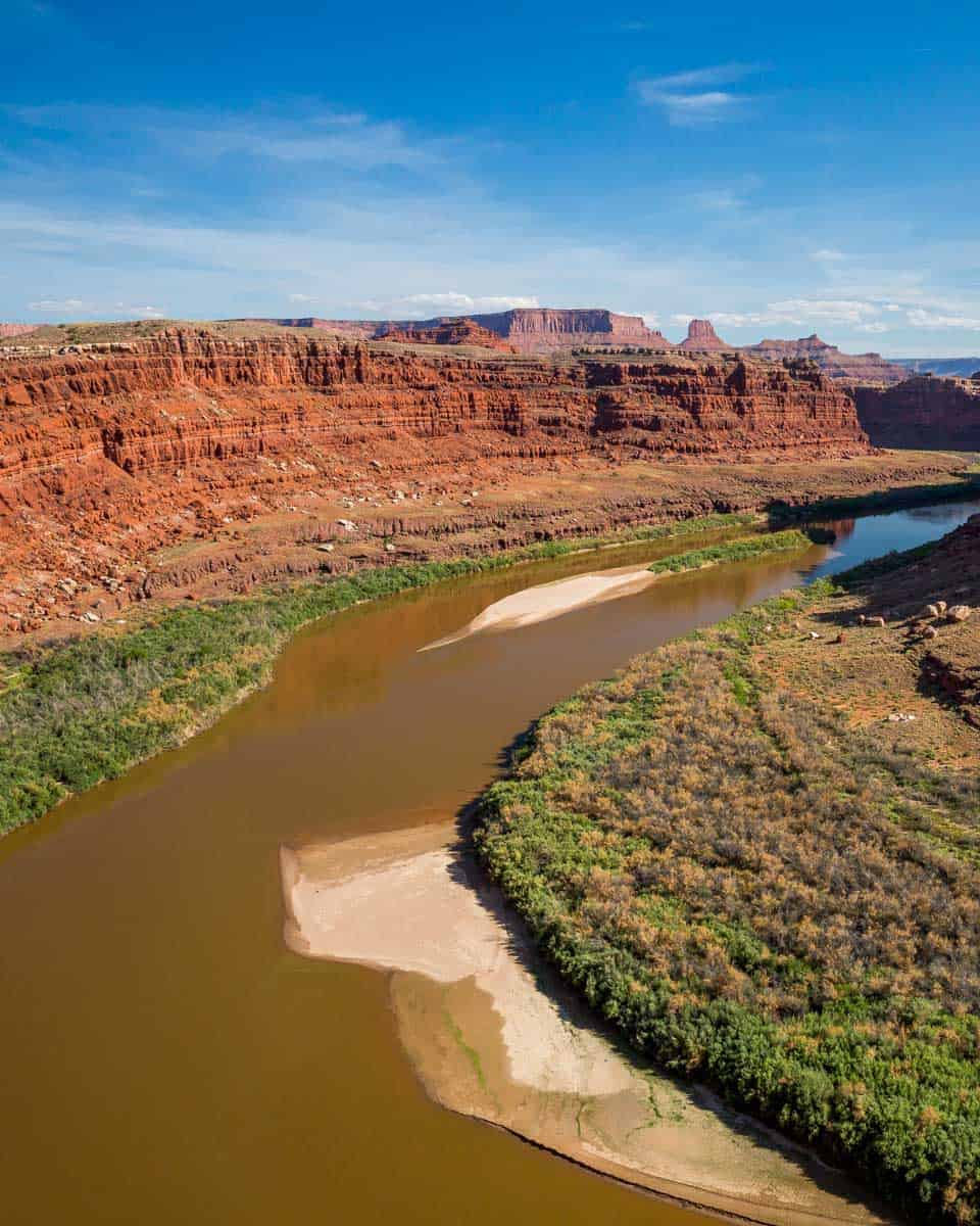 Canyonlands National Park and the White Rim Road on a tour from Moab Utah