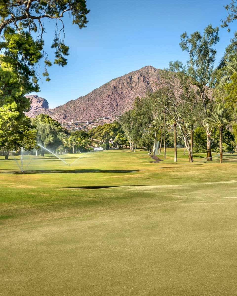 Golf course in Scottsdale Phoenix Arizona (2)