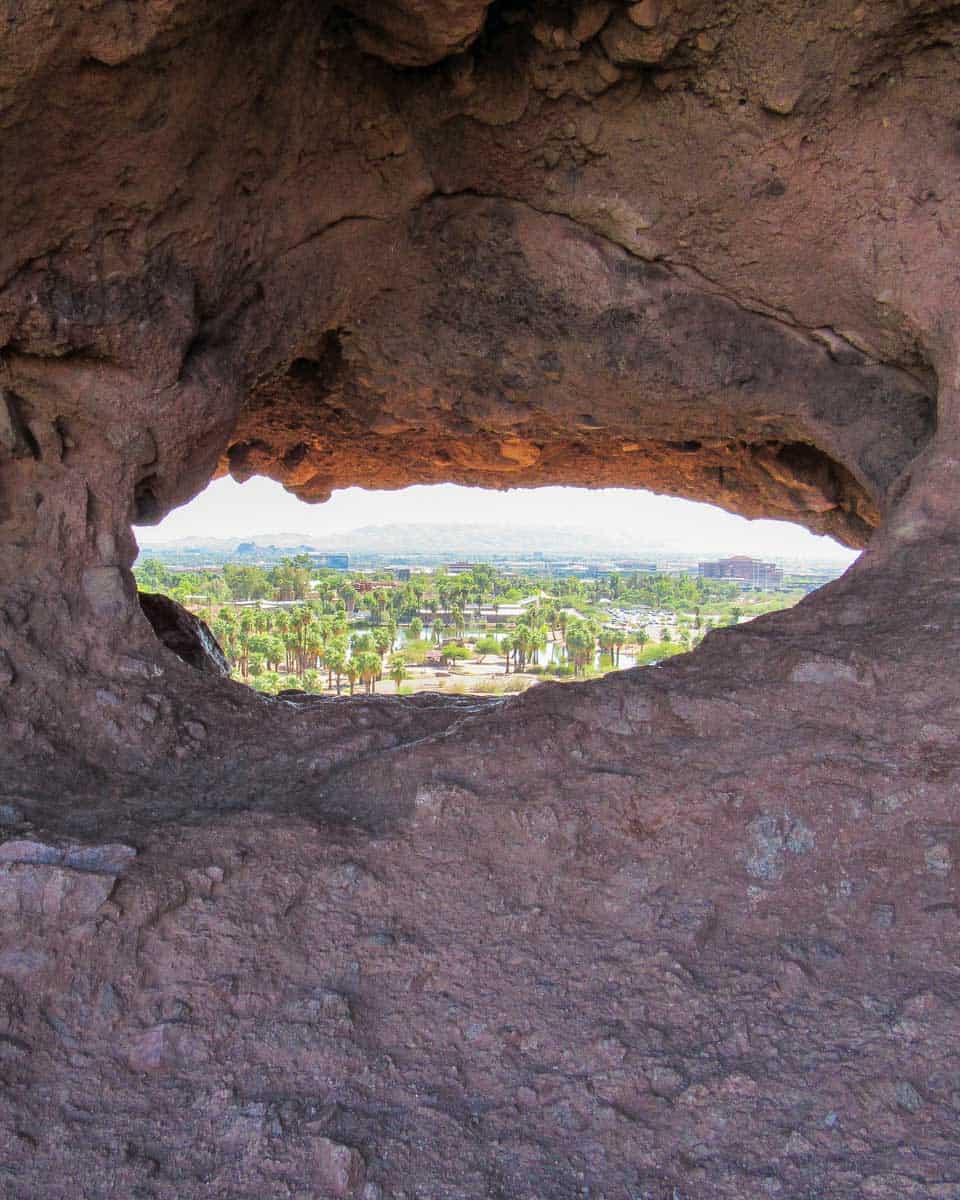 Hole in the Rock in Scottsdale Phoenix Arizona