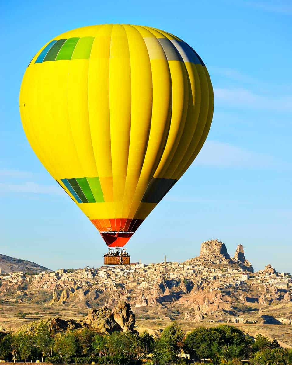 Hot air balloons at sunrise in Cappadocia Turkey 1 (3)