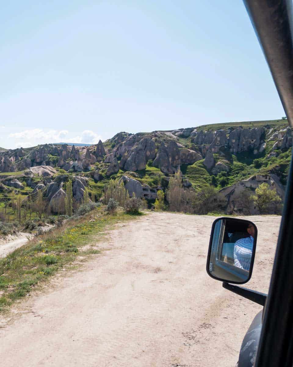 Jeeps on a 4x4 adventure in Cappadocia Turkey (1)