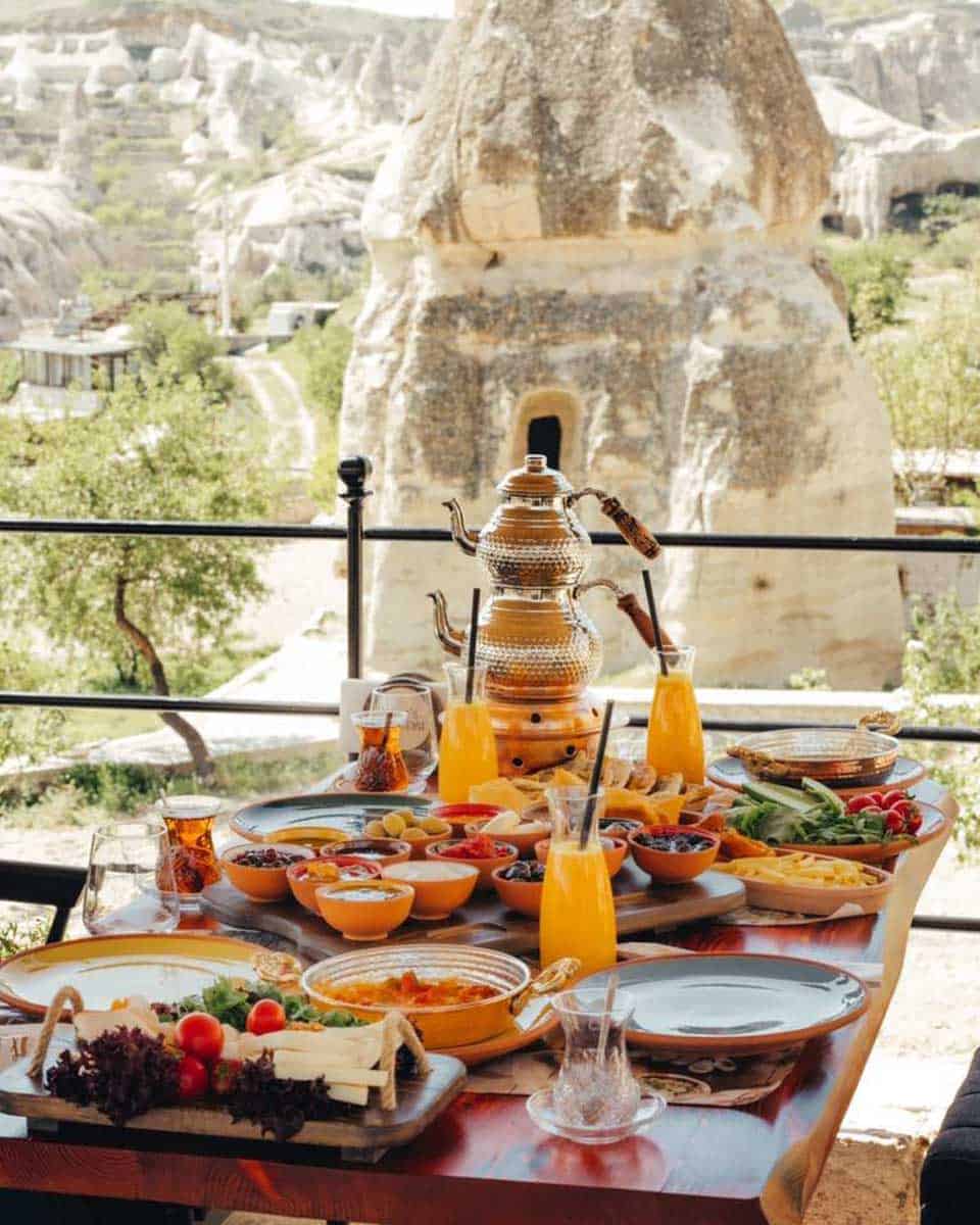 Maria’s Breakfast Goreme in Cappadocia Turkey (1)