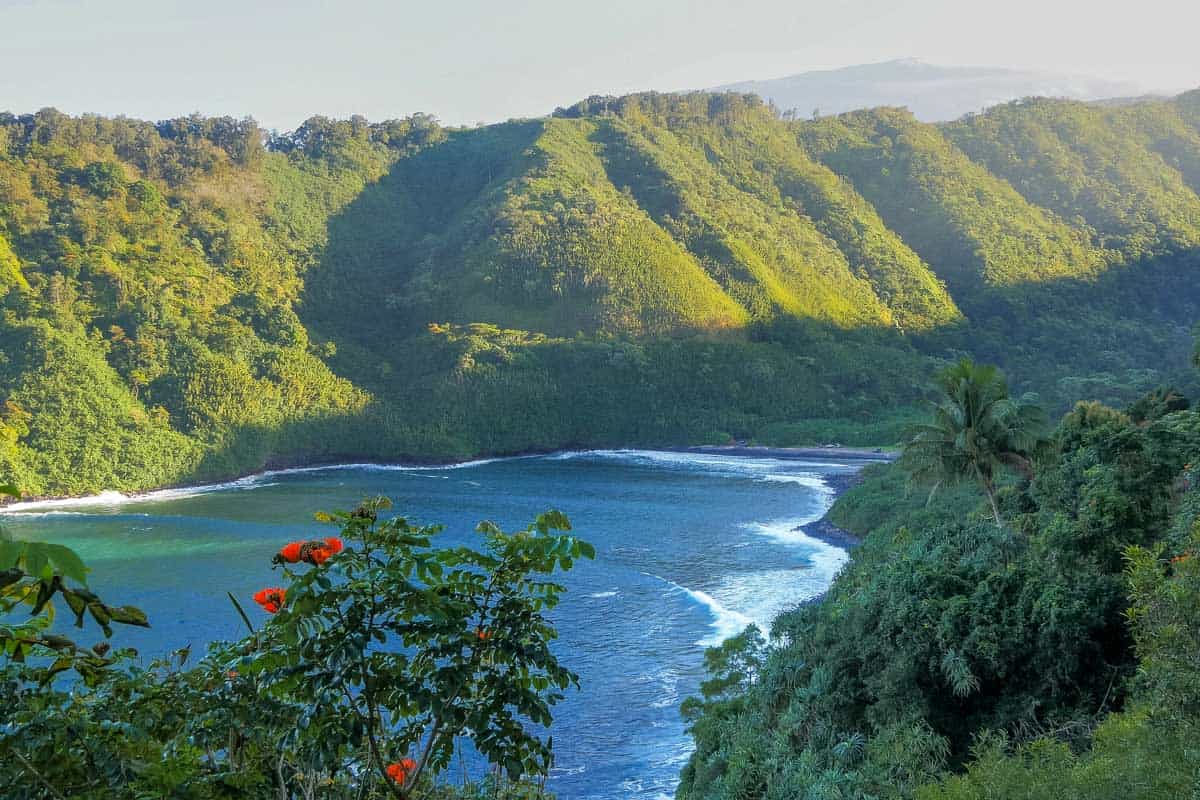 Mauis Honomanu Bay and and the Road to Hana on Maui Hawaii