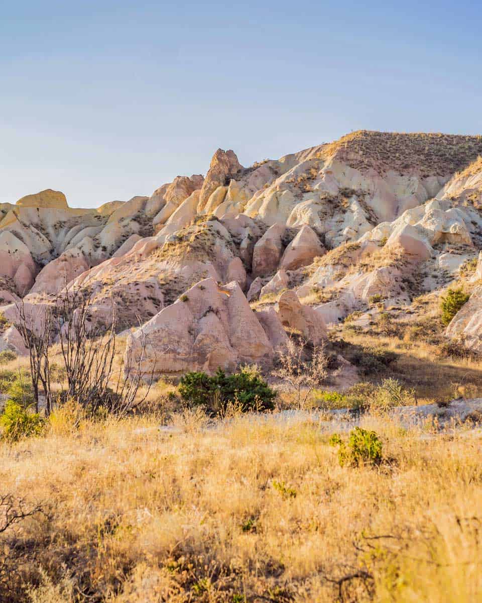 Meskendir Valley, Pink Valley. Cappadocia, Turkey