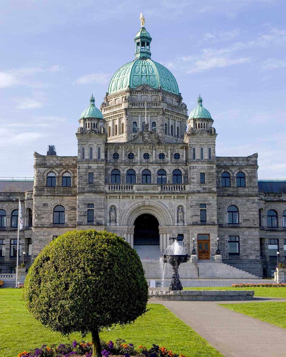 Parliament buildings, Victoria BC Canada 3