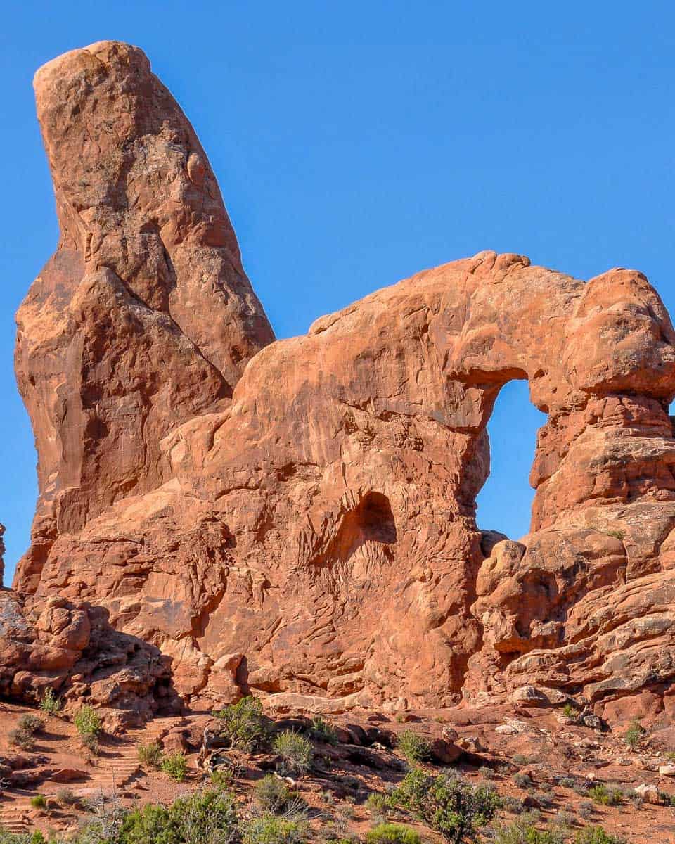 Tower Arch in Arches National Park Moab Utah