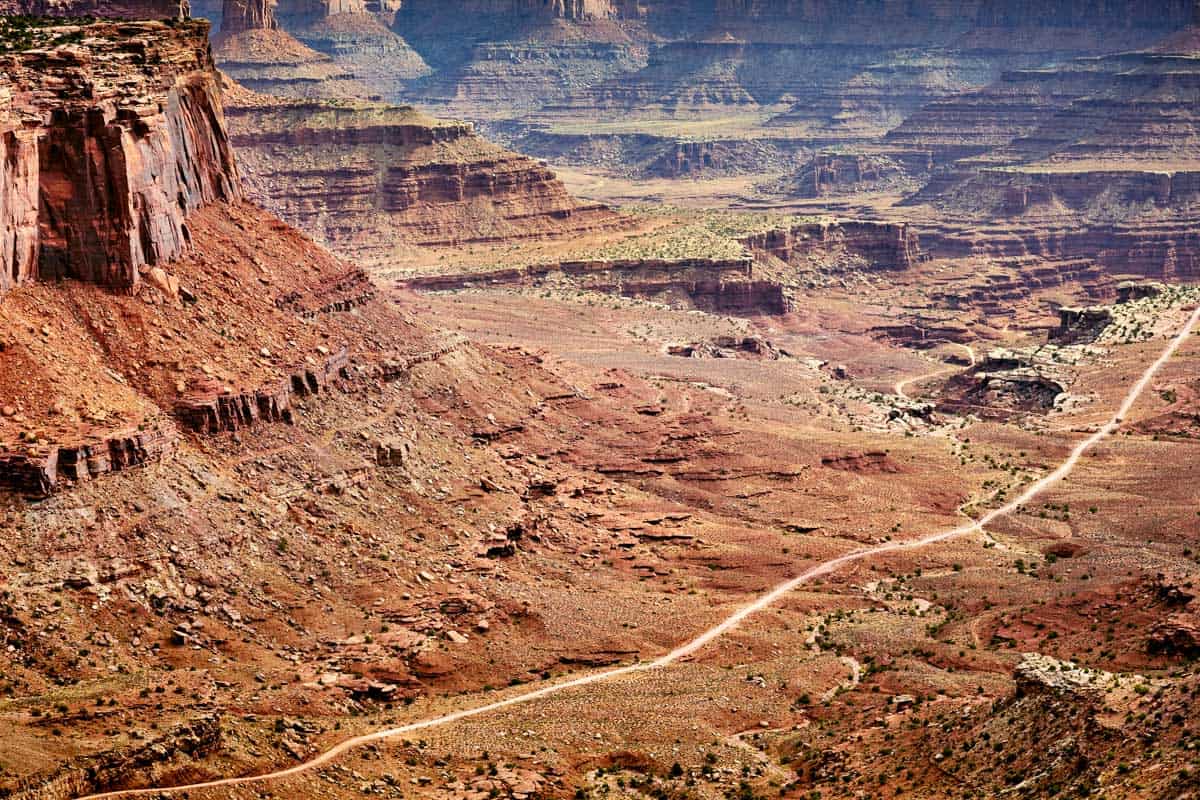 canyonlands national park island in the sky seen on a tour from Moab Utah
