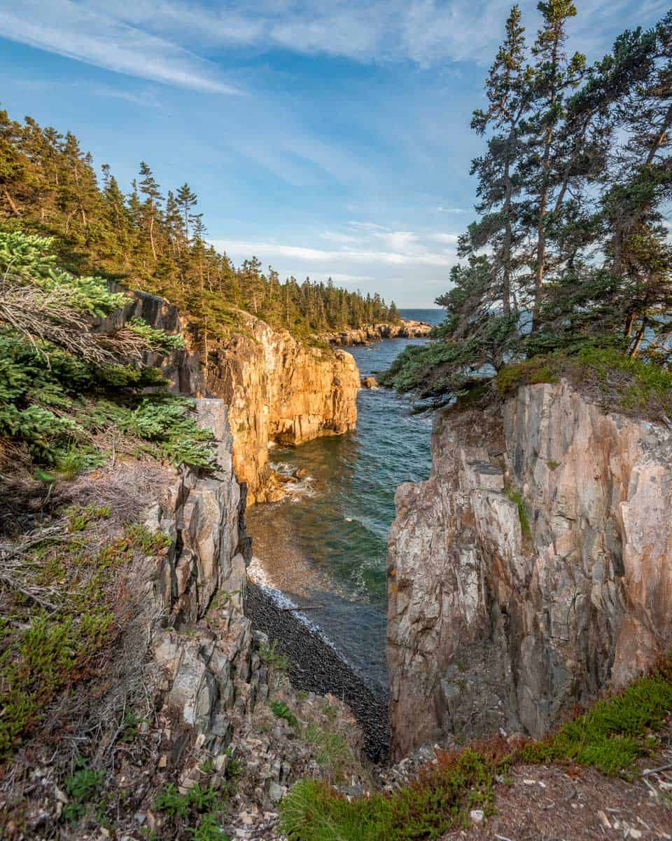 Acadia National Park in Maine near Bar Harbor