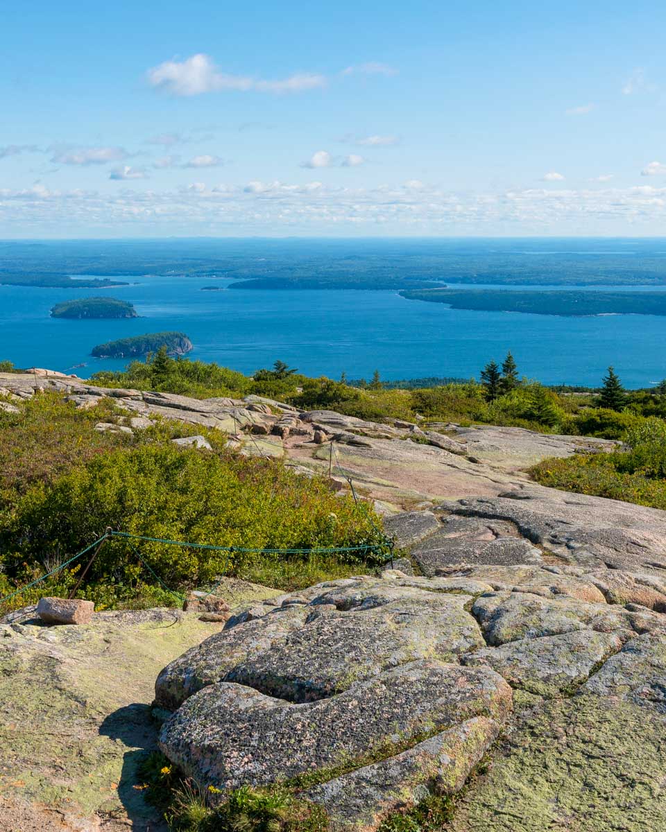 Cadillac Mountain view in Acadia National Park on a tour from Bar Harbor Maine (2)