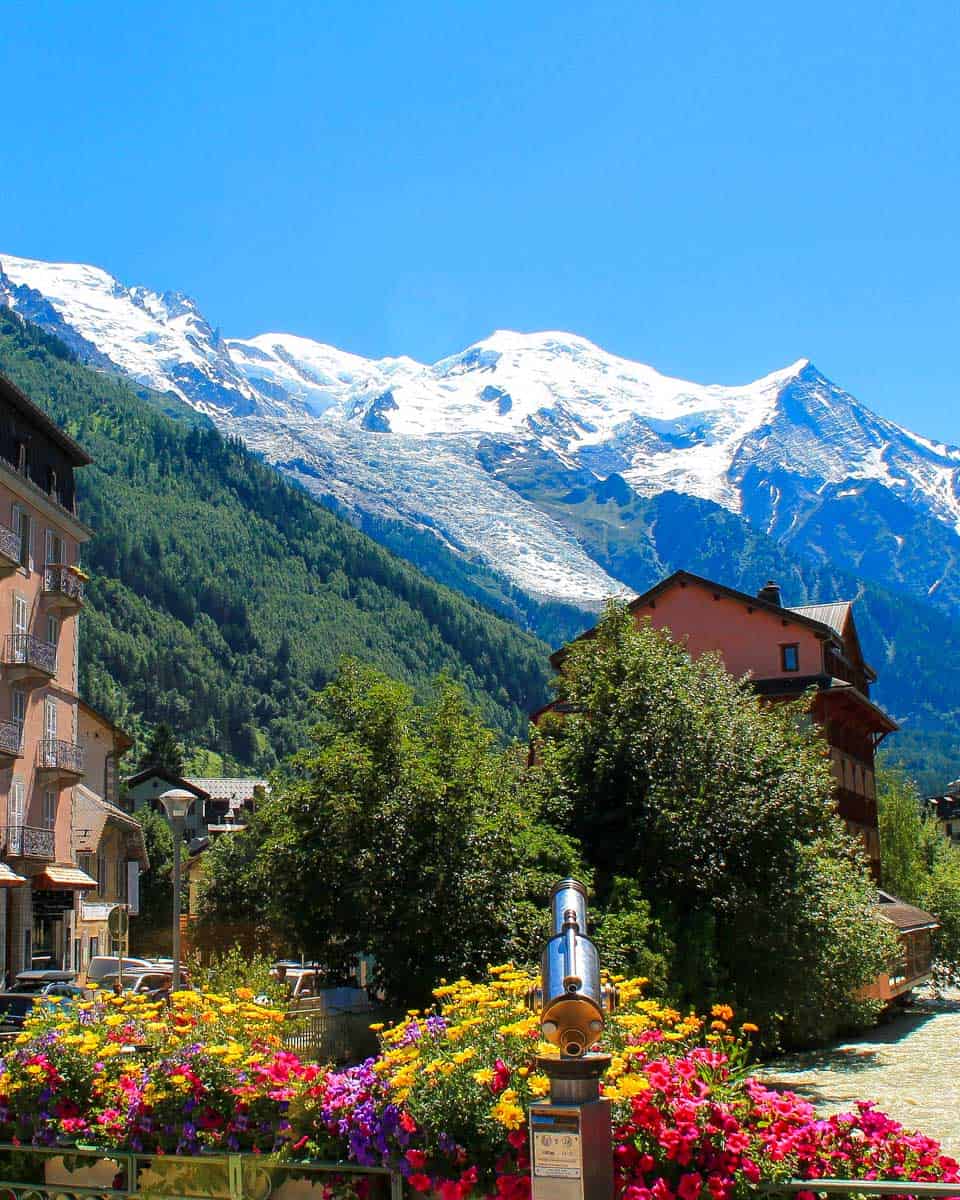 Chamonix mont Blanc in France 1