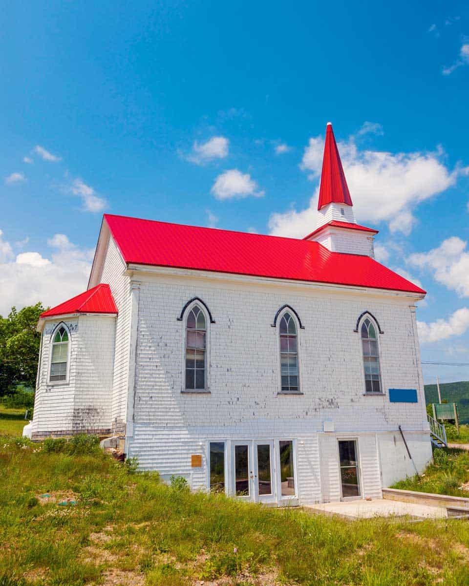 Church in Dartmouth, Nova Scotia near Halifax