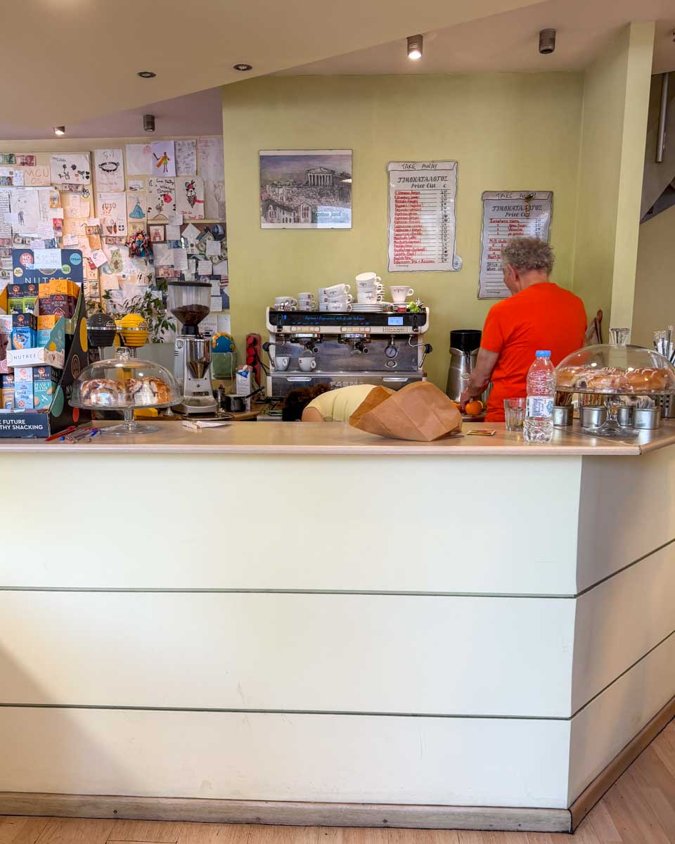 Coffee Joint in Athens Greece (2)