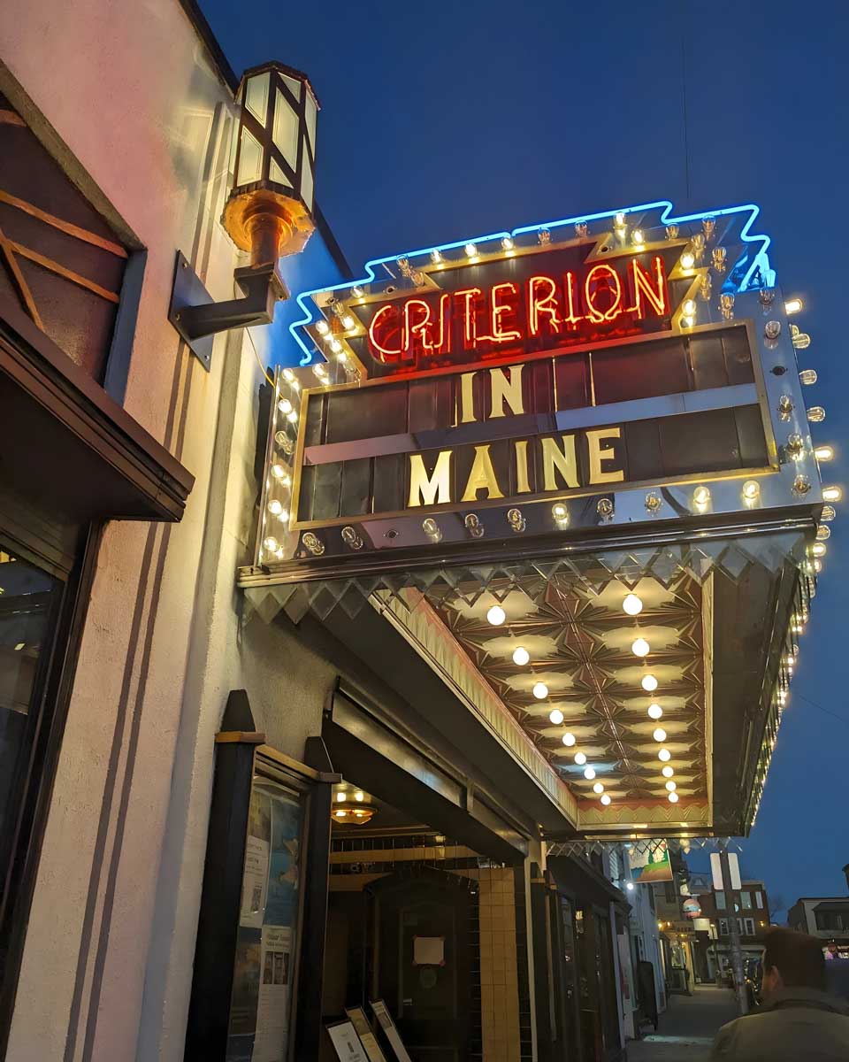 Criterion Theater in Bar Harbor Maine 1