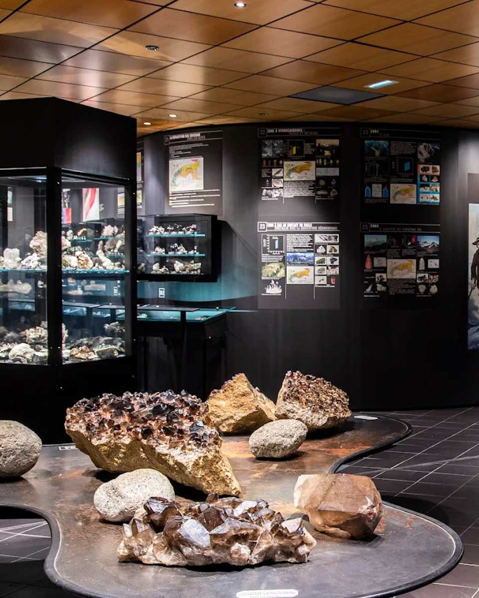Crystal Museum in Chamonix France