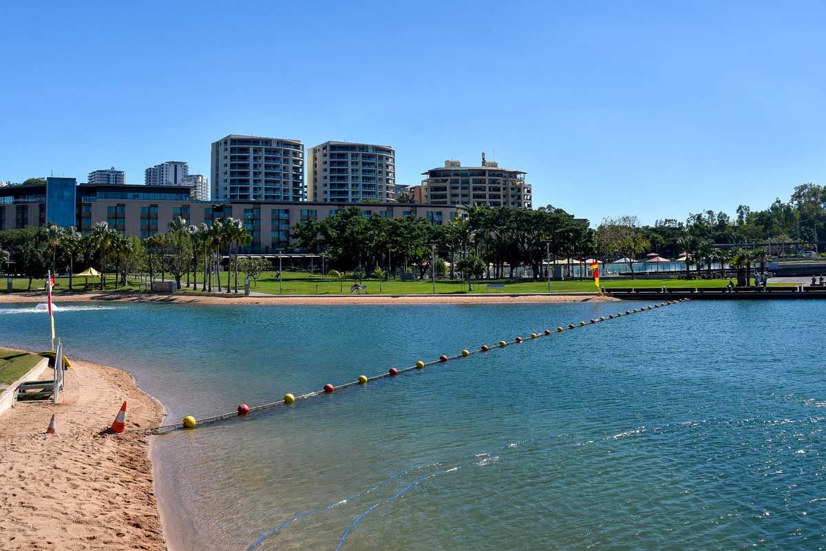 Darwin Waterfront in Darwin Australia