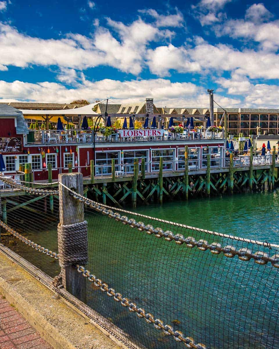 Downtown Bar Harbor Maine