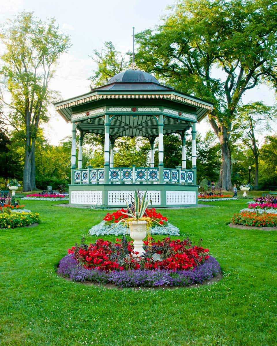 Halifax Public Gardens in Halifax Nova Scotia