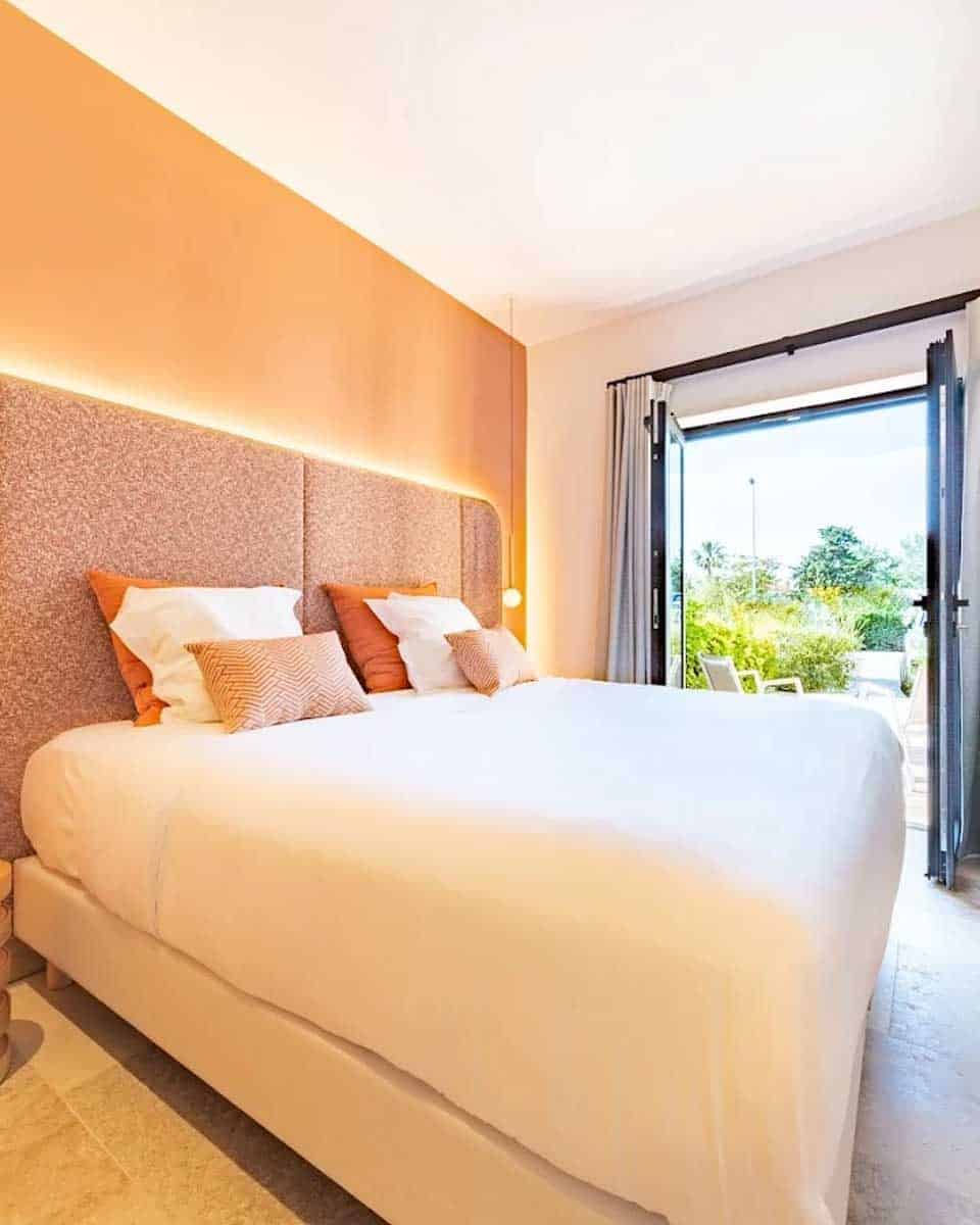 Hotel room at Hotel Brin d'Azur in Saint Tropez