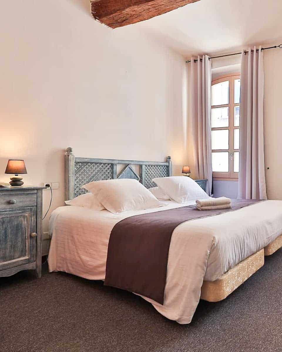 Hotel room at Hôtel Playa in St Tropez