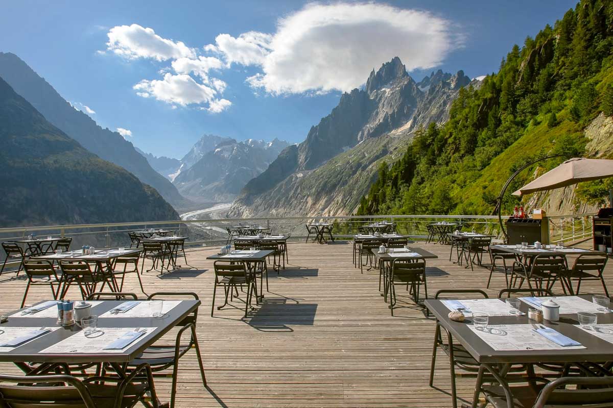 Le Panoramique Mer De Glace near Chamonix France