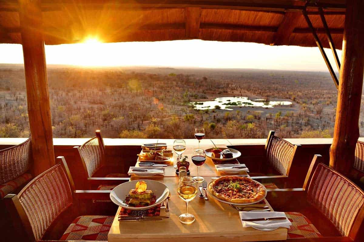MaKuwa-Kuwa Restaurant in Victoria Falls Zimbabwe
