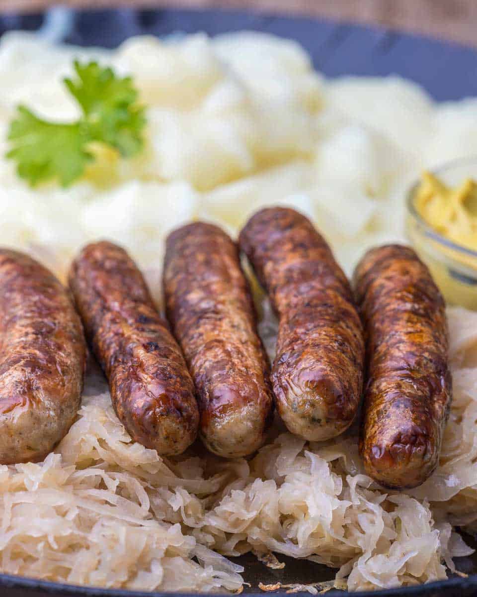 Nuremberg-sausages-in-Nuremberg-Germany