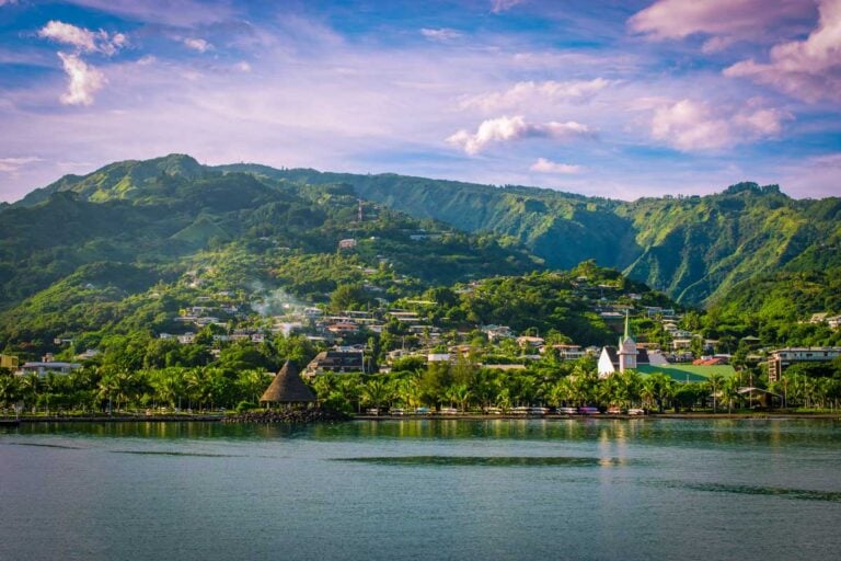 Papeete in Tahiti