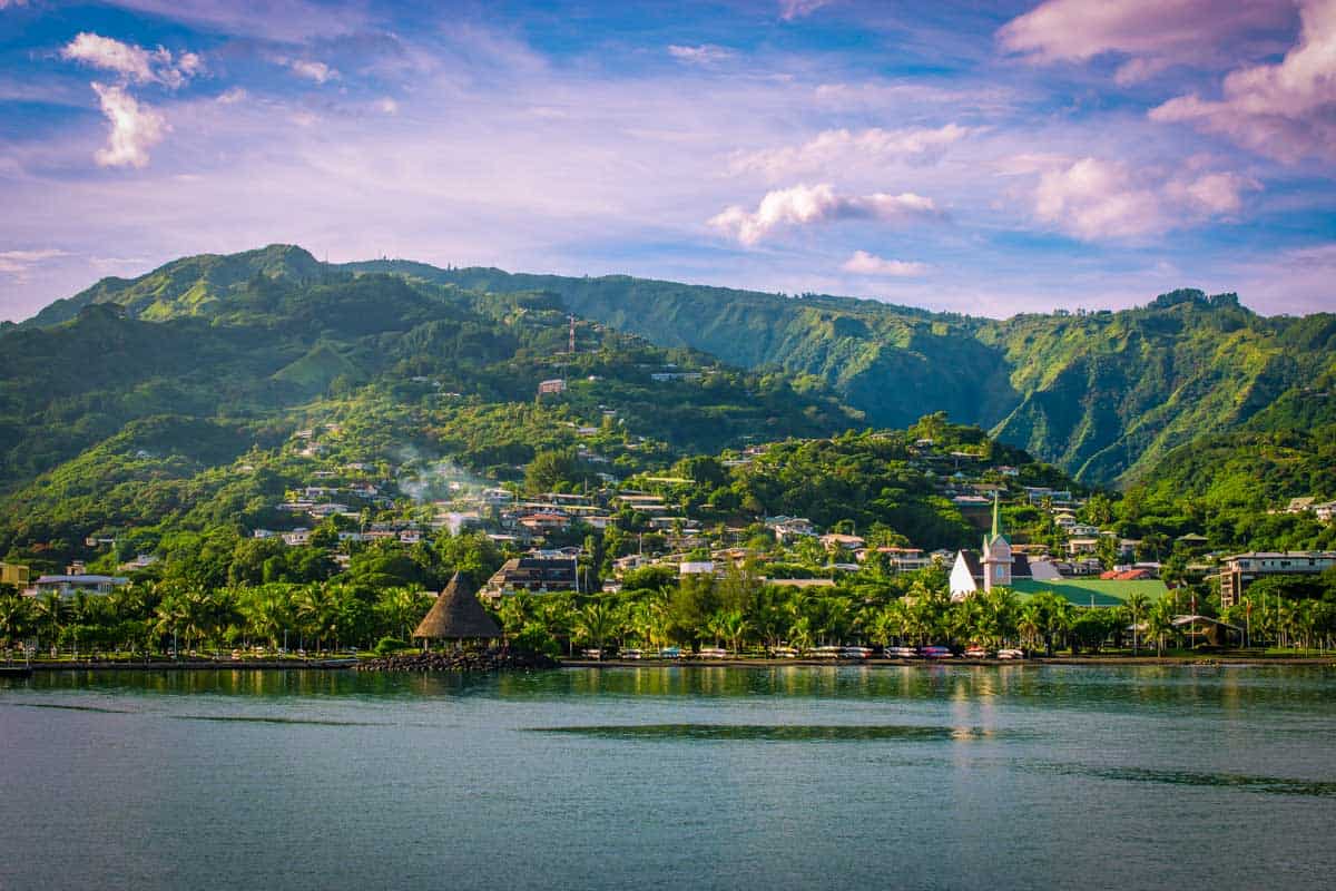 Papeete in Tahiti