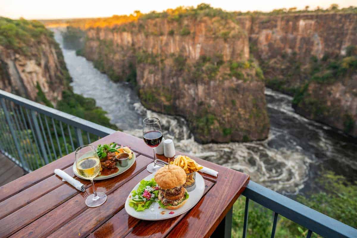 The Lookout Cafe in Victoria Falls Zimbabwe