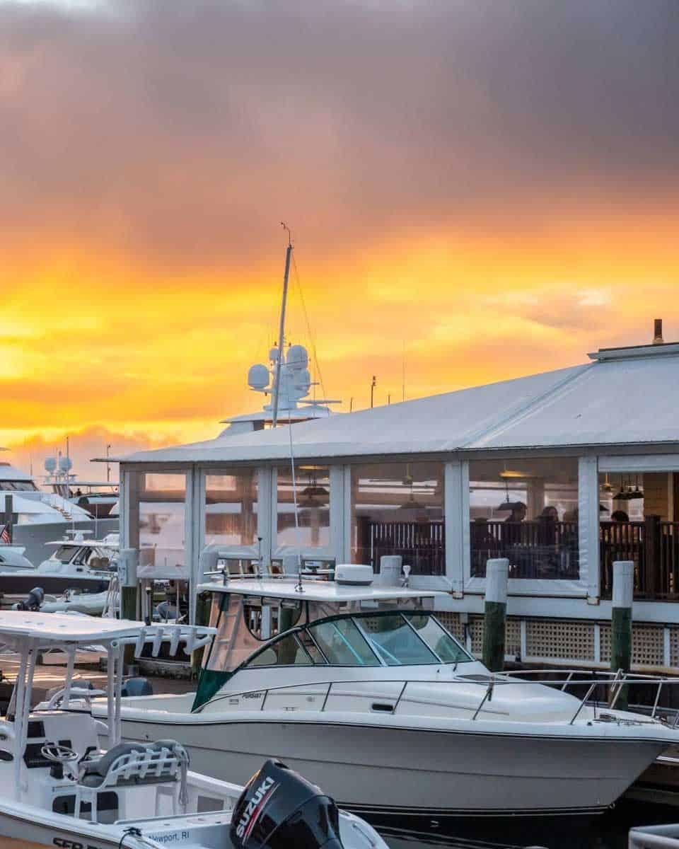 The Mooring Seafood Kitchen & Bar in Newport Rhode Island