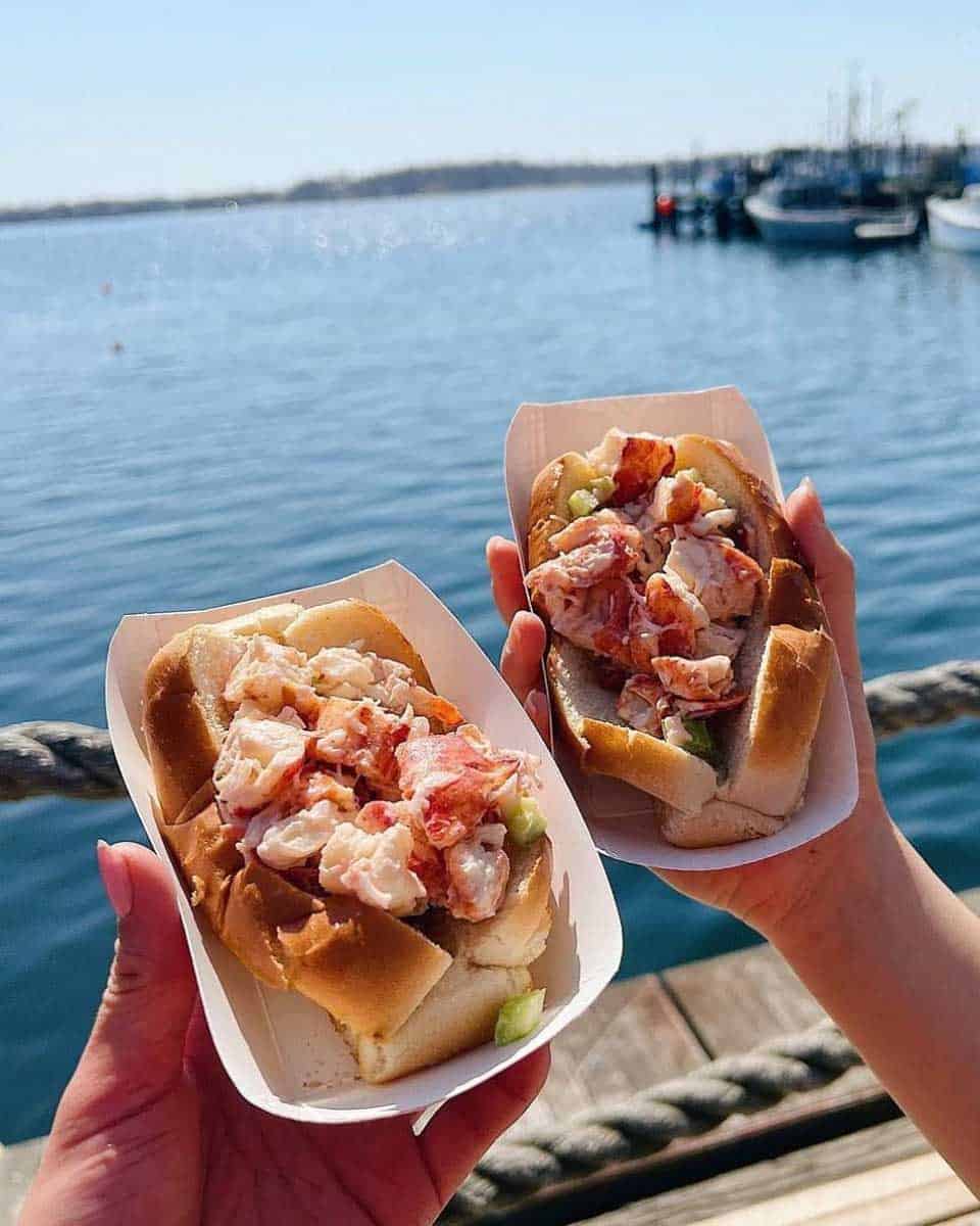 The Newport Lobster Shack in Newport Rhode Island