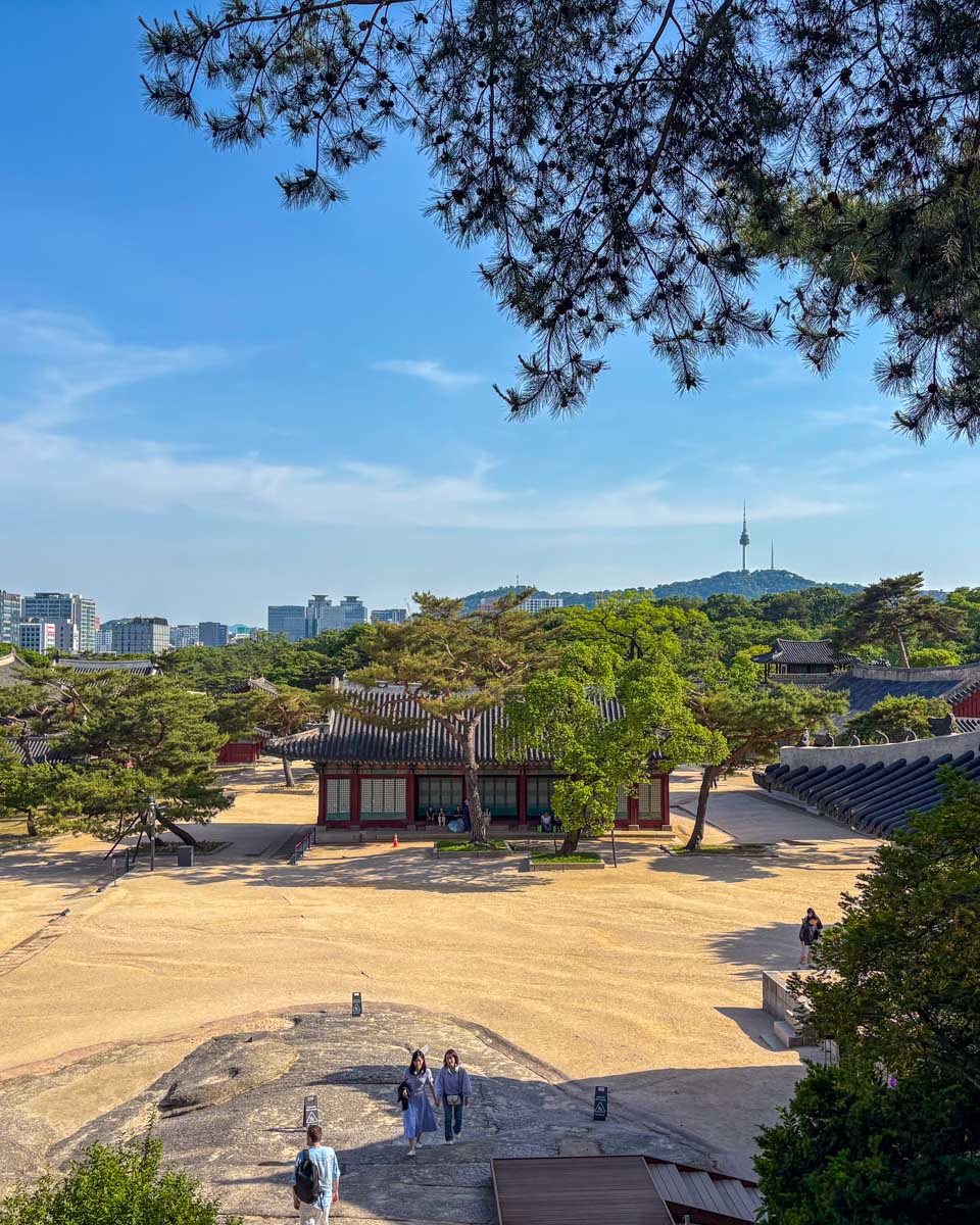 The grounds of Changgyeonggung Palace in Seoul South Korea 3