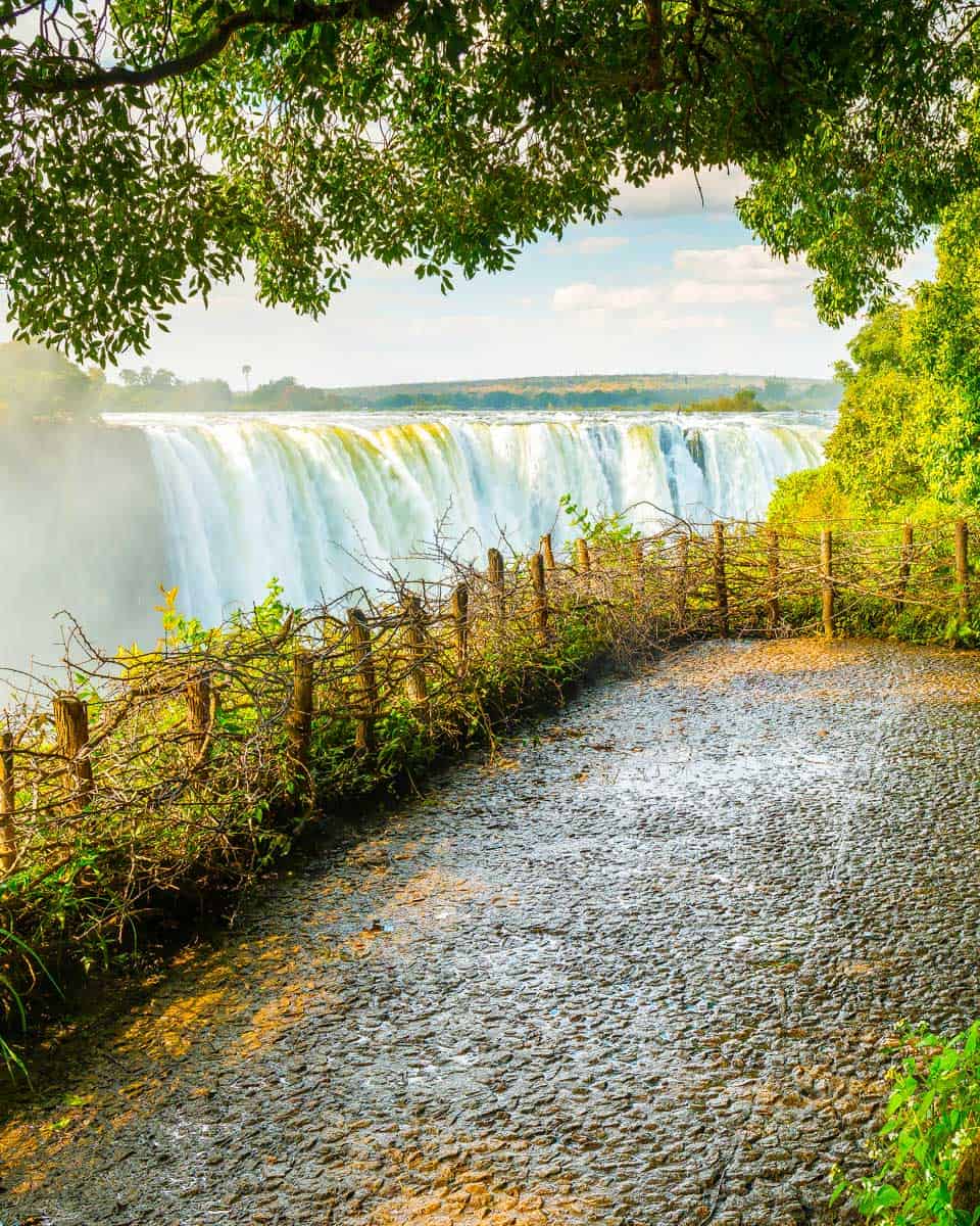 Victoria Falls in the morning, Victoria Falls, Zimbabwe