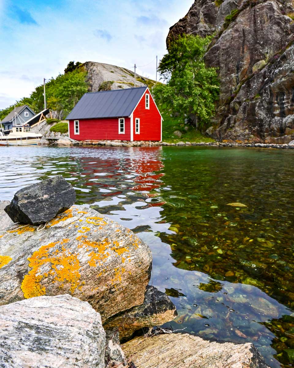 A home in the Øygarden islets near Bergen Norway