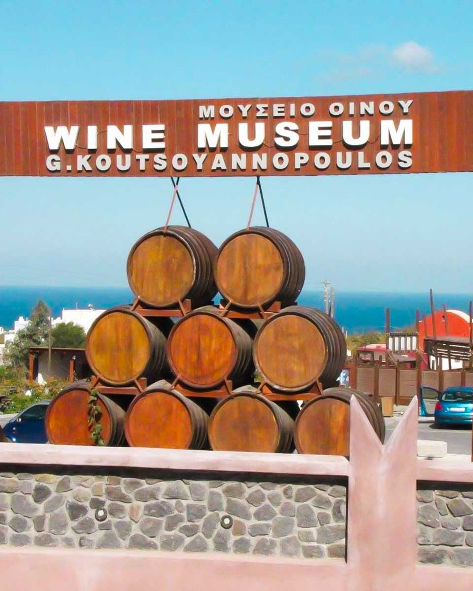 A-sign-at-Koutsogiannopoulos-Wine-Museum-in-Santorini