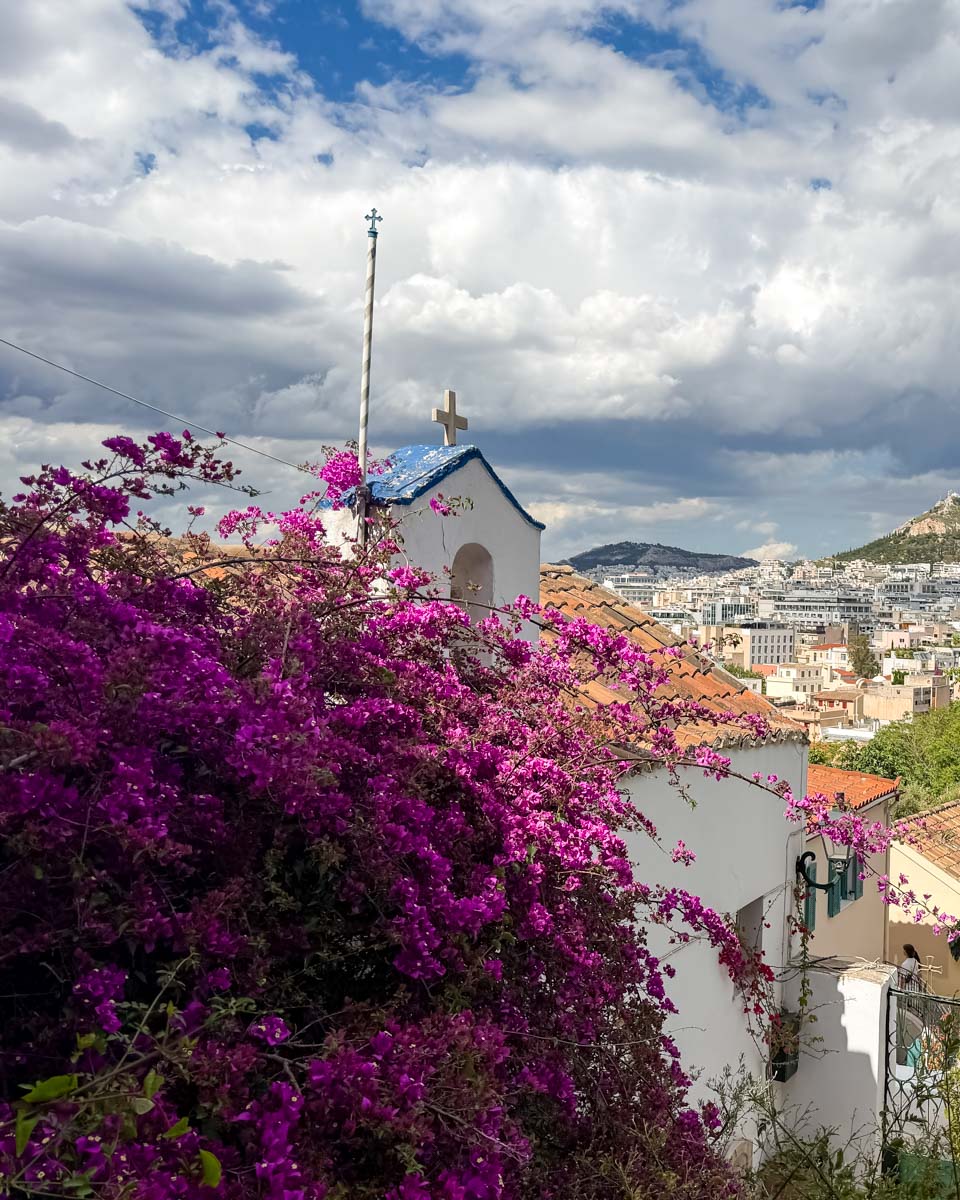 Anafiotika in Athens Greece on Hannah trip 3