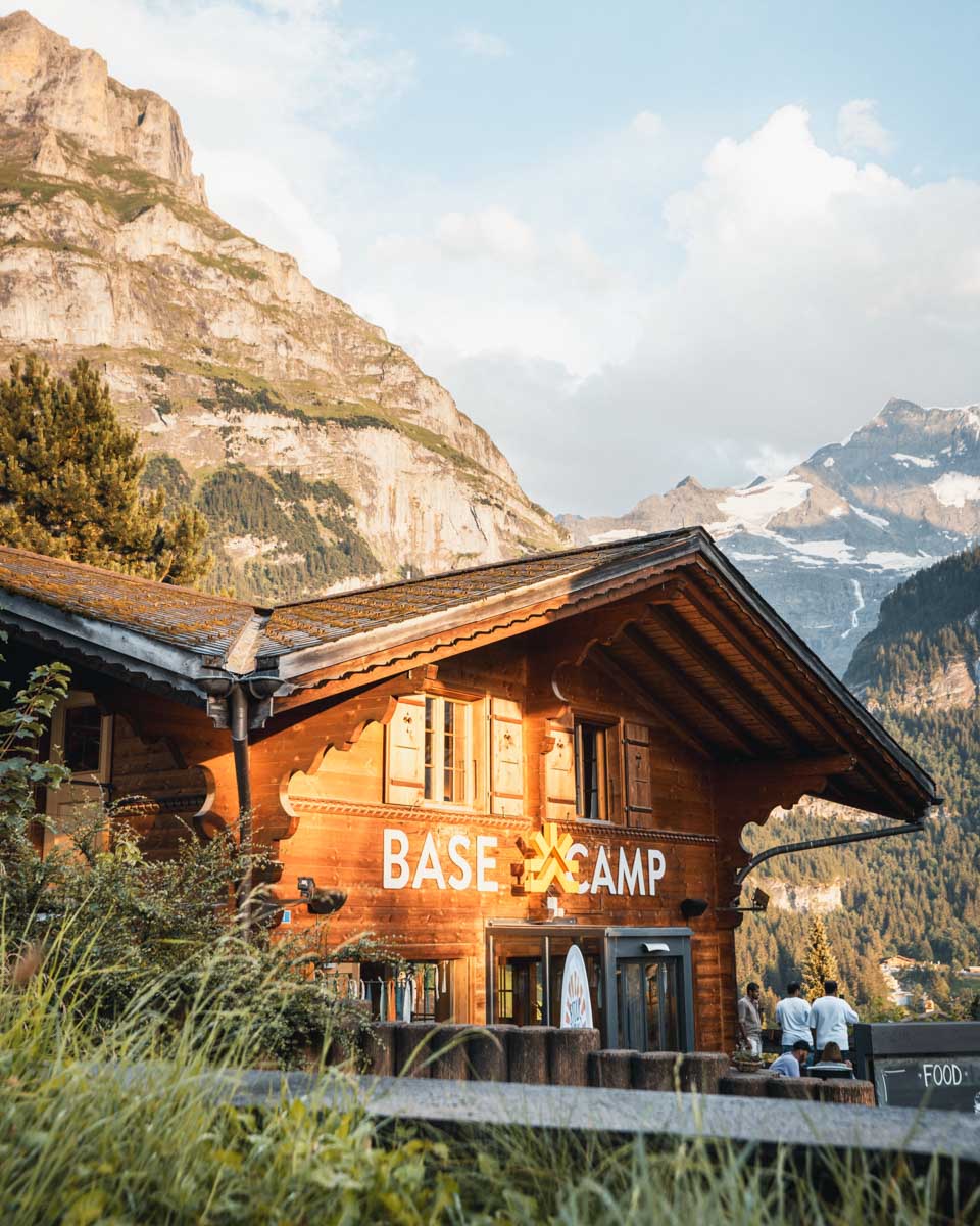 BaseCamp Restaurant in Grindelwald Switzerland (2)