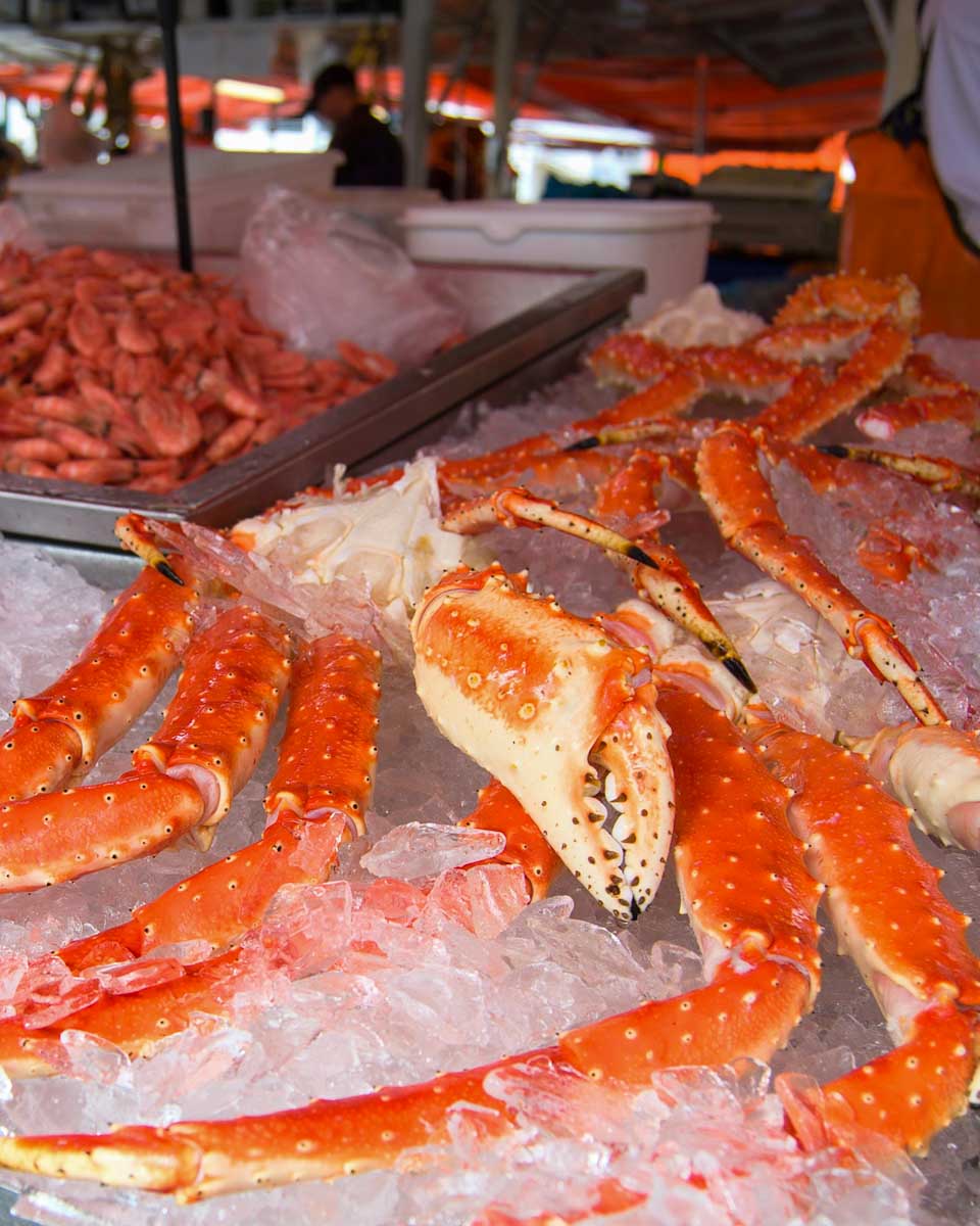 Bergen Fish Market in Bergen Norway