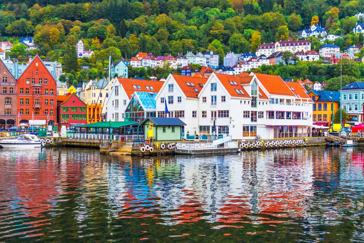 Bergen Norway waterfront