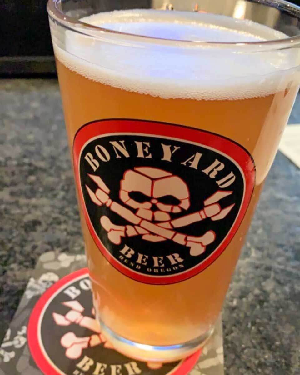 Boneyard beer in Bend Oregon