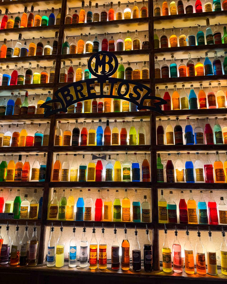 Brettos Bar in Athens Greece on Hannah trip