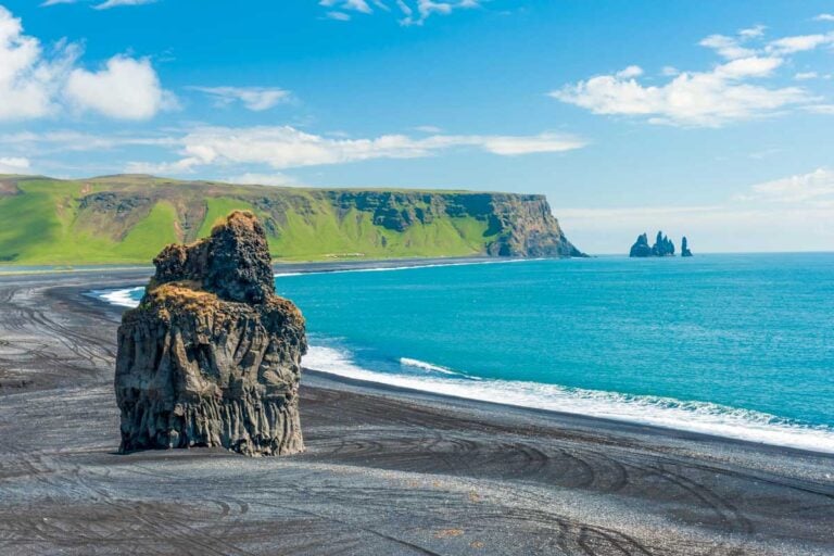 Cape Dyrholaey located near Vik Iceland
