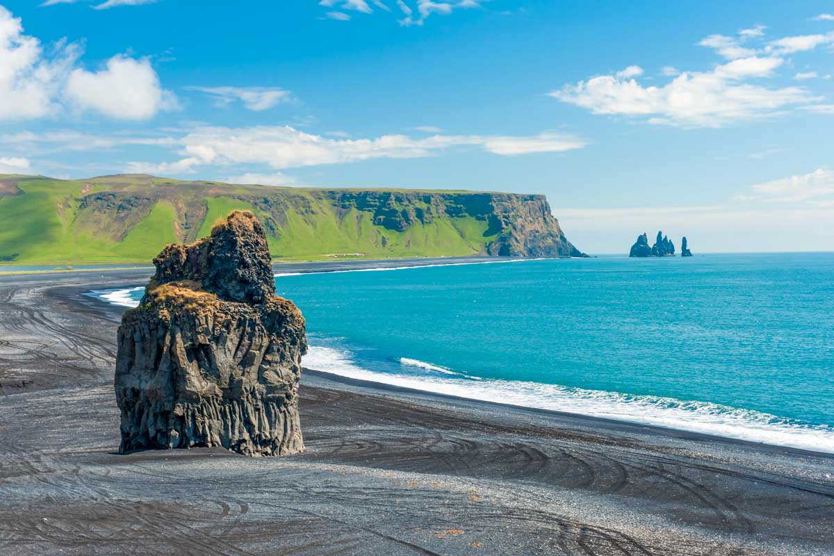 Cape Dyrholaey located near Vik Iceland