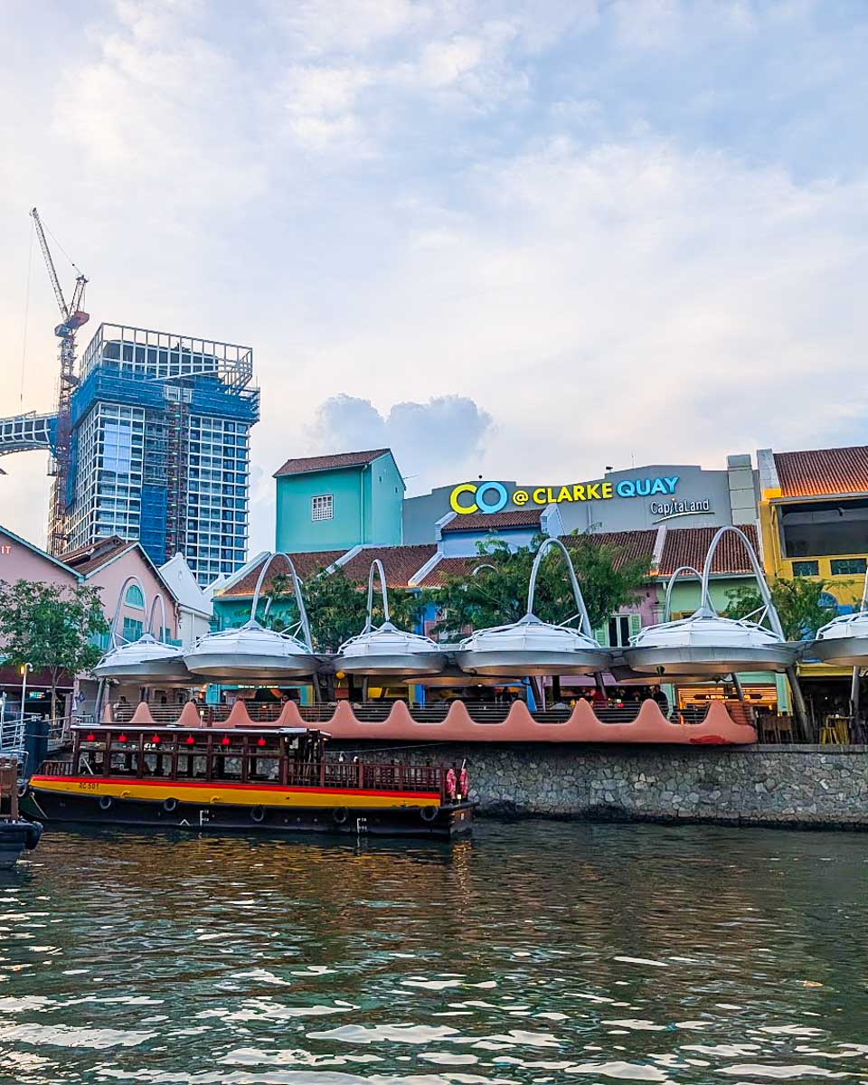 Clarke Quay Along the Singapore River