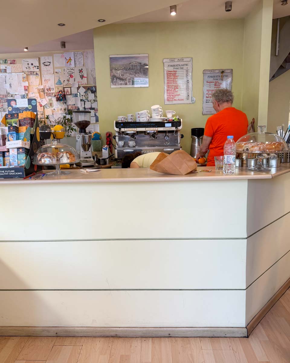 Coffee Joint in Athens Greece (2)